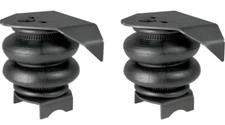 airmaxxx Rear Suspension Weld On 2) 2600 Bags w/Mounting Brackets Air Ride Kit