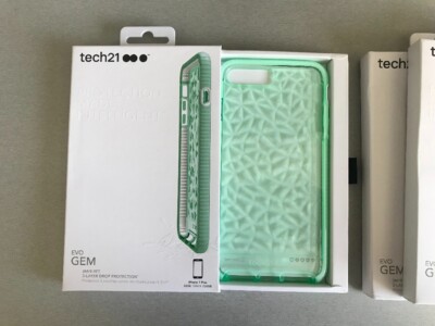Tech 21 EVO GEM iPhone 7  Plus Handy Hülle 3M/9.9FT höchster Aufprallschutz grün