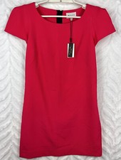 Milly Chloe Dress Rose Pink Italian Fabric USA Made Women 2 NWT