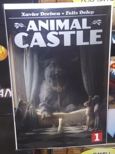 ANIMAL CASTLE #1  FELIX DELEP 2nd print  ABLAZE  2021 NM 🔥BAGGED BOARDED