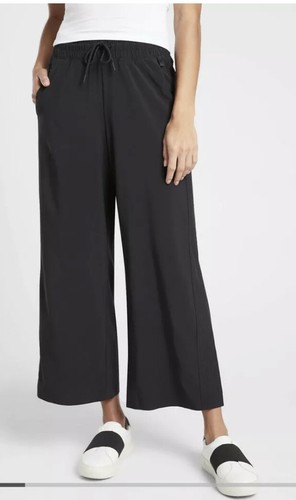 Athleta Avenue Wide Leg Crop Pant 
