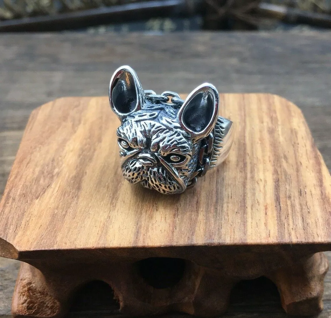 Dog head deals ring