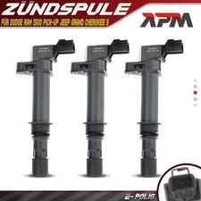 3x Bobina Accensione per Dodge Ram 1500 Pick-up Jeep Cherokee Commander Grand Cherokee 2