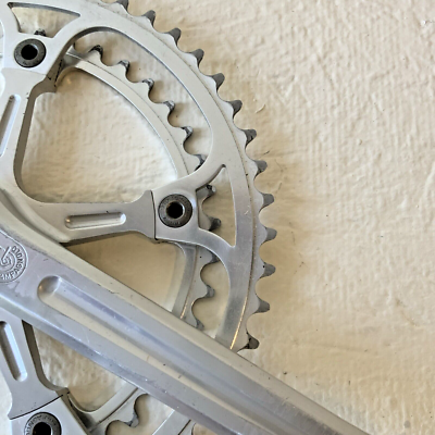Manivelle Vintage Campagnolo Super Record 170mm - 52/42 Dents Pour Vélos De Course