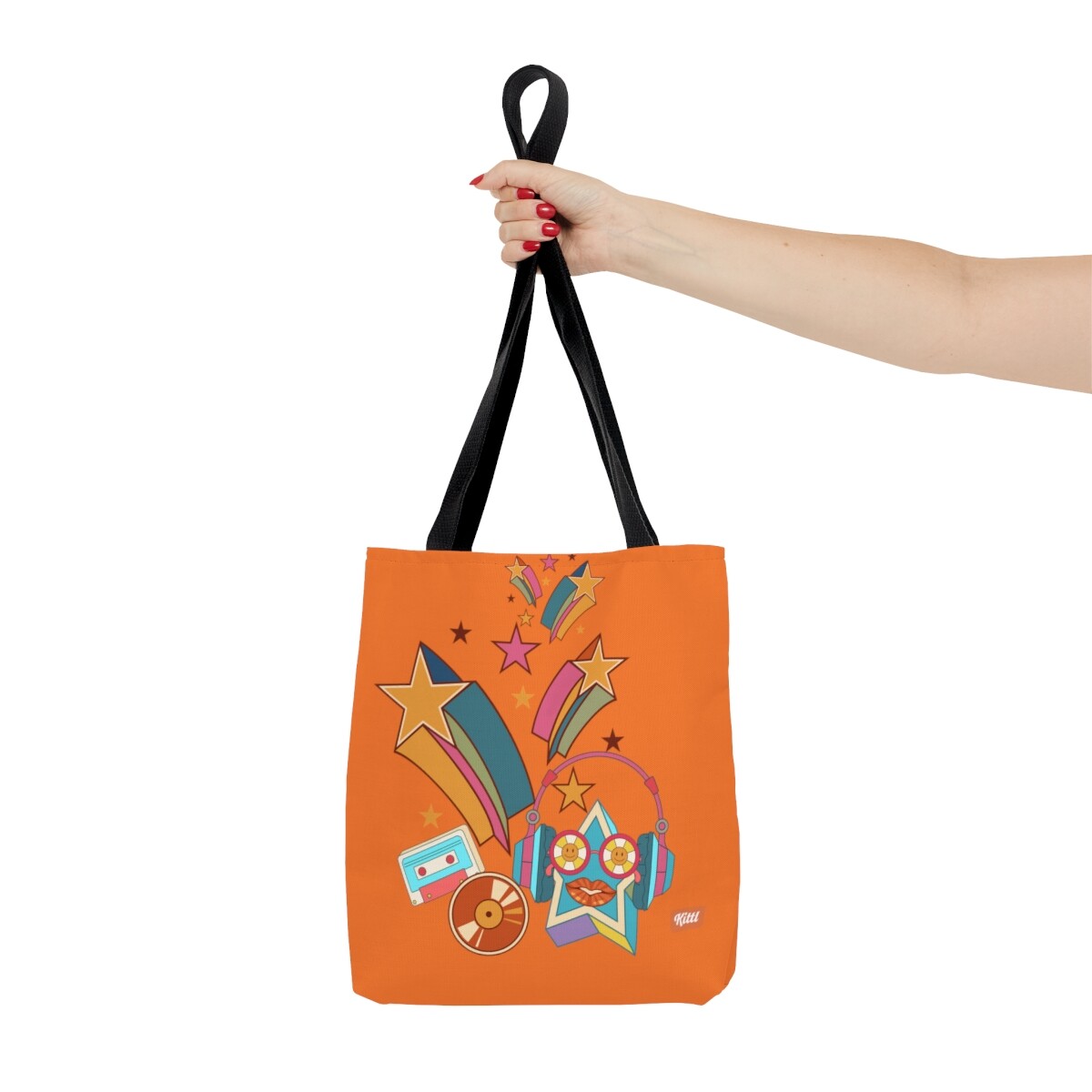 ぴ*̈様 優里 YUURI 1994 Orange Tote Bag ぴ*̈様 優里 YUURI 1994 Orange Tote Bag