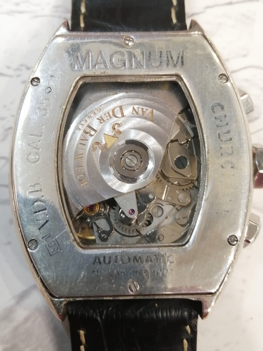VAN DER BAUWEDE GENEVE MAGNUM CHURCHIL 35 CHRONO AUTO | eBay
