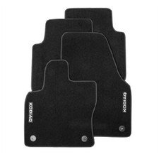 Original Skoda Fußmatten Textilfußmatten Stoffmatten Satz Kodiaq 1 566061404