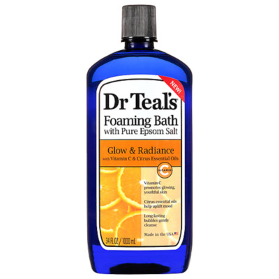 Dr Teal's Glow & Radiance Duschgel mit Vitamin C und ätherischen Zitrusölen