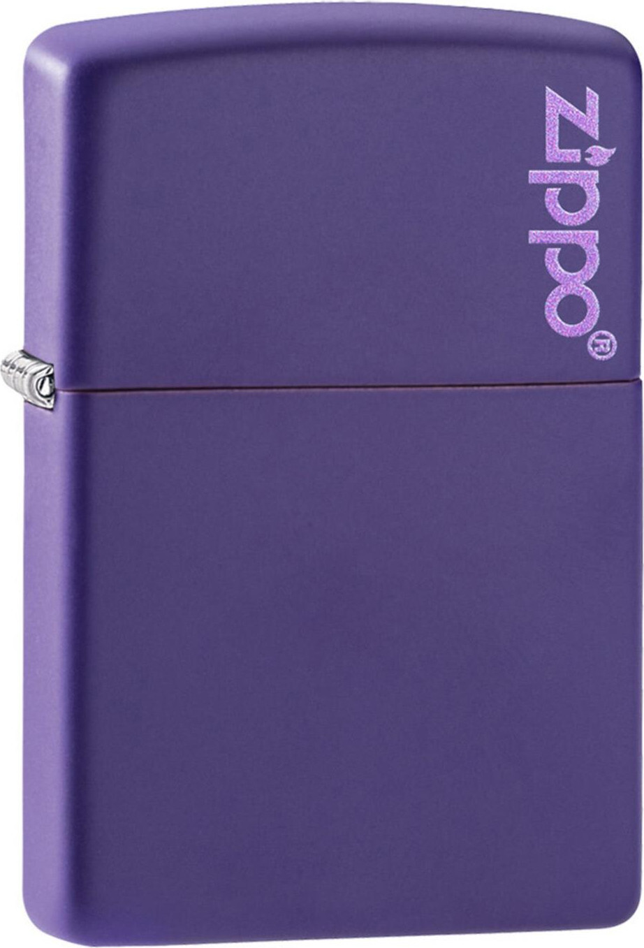 Briquet Zippo essence 60005221 purple matt logo dans Une boîte Cadeau de qualité