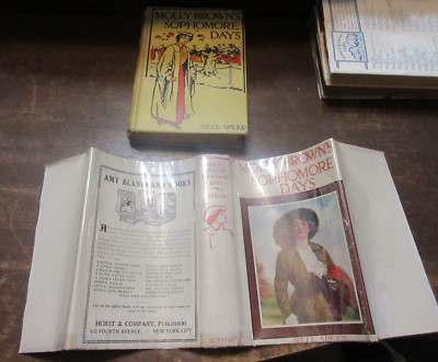 MOLLY BROWN'S SOPHOMORE DAYS 1912 - NELL SPEED - Dust jacket DJ