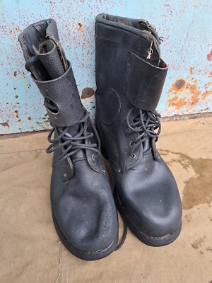 Soviet russian army leather short boots VDV airborne spetznaz size