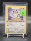1999 Pokemon Jungle 1st Edition #56/64 Meowth NM