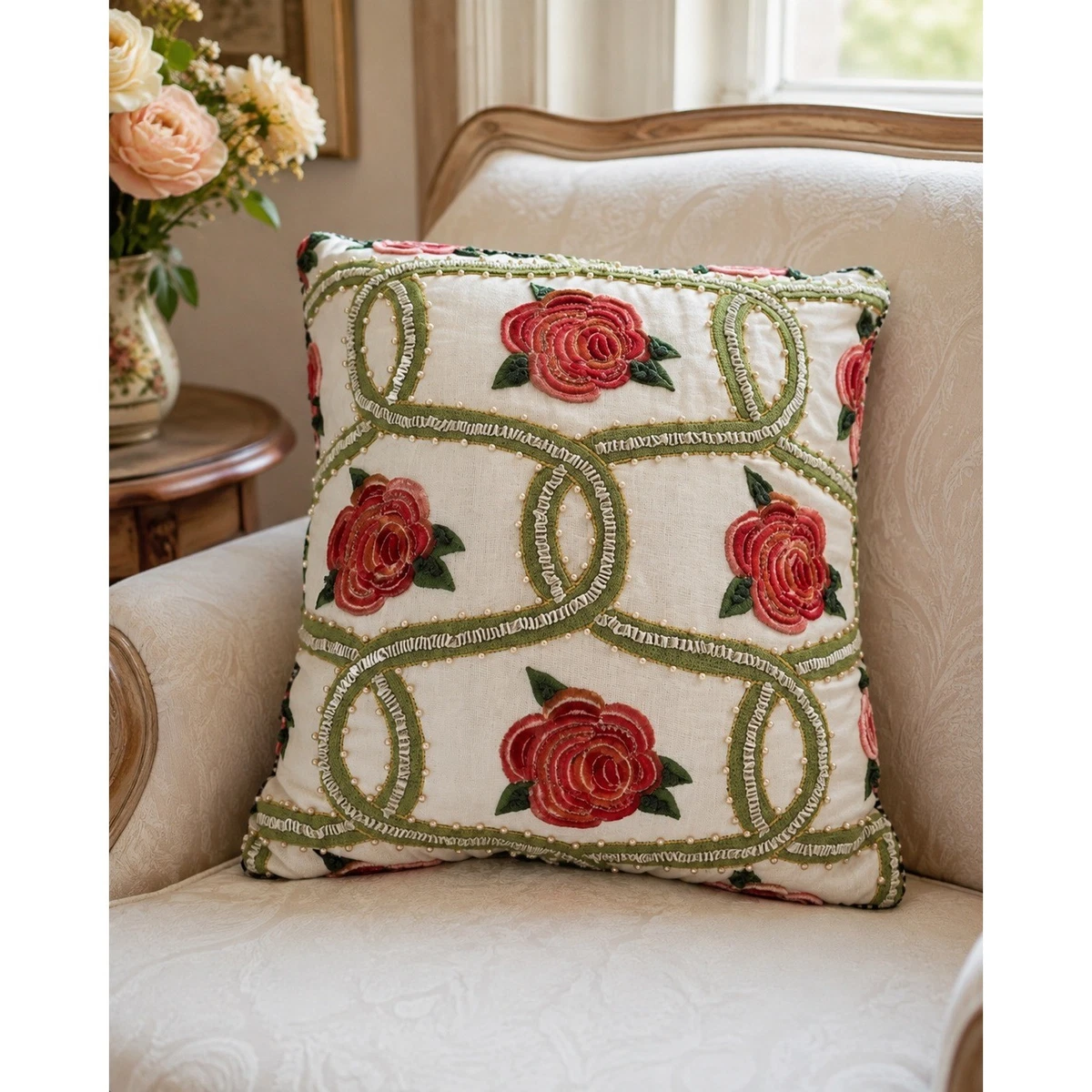 MacKenzie-Childs Embroidered Home Décor Pillows for sale | eBay