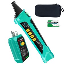 Xin Tester Digital AC Circuit Breaker Finder Tool with Integrated GFCI Outlet Te