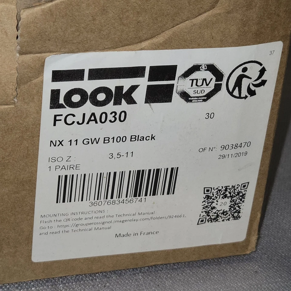  Fijaciones Look NX 11 GW - FCJA030 - Completo - Manual - Hecho en Francia  Foto 2 de 4