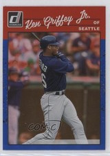 2023 Donruss Retro 1990 Variation Holo Blue Ken Griffey Jr (Reversed Image) 0t2