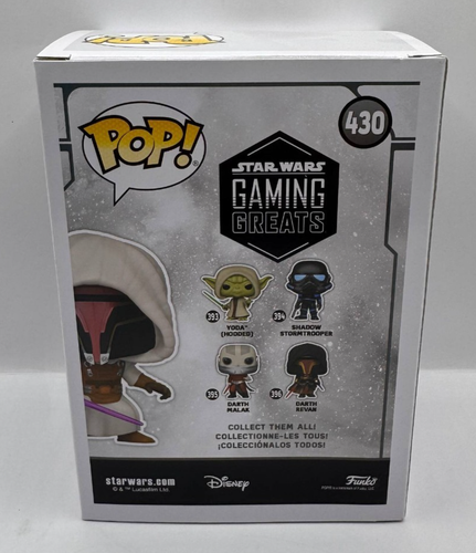 Funko Pop! Star Wars Jedi Knight Revan #430 Gamestop Exclusive Neu - Bild 2 von 2