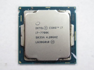 Intel Core i7-7700K Desktop Processor (4.2 GHz, 4 Cores, LGA 1151) Kaby Lake