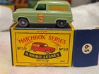 Vintage Matchbox Lesney Ford Thames “Singer” Van #59 GPW With Original “B” Box