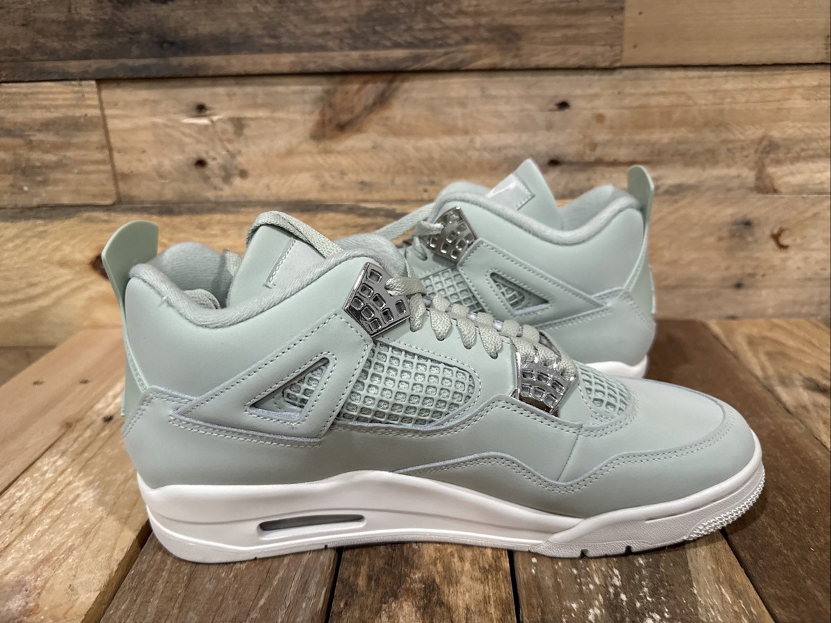 Nike Air Jordan 4 Retro Seafoam Sail Women's Size 9.5 HV0823-003