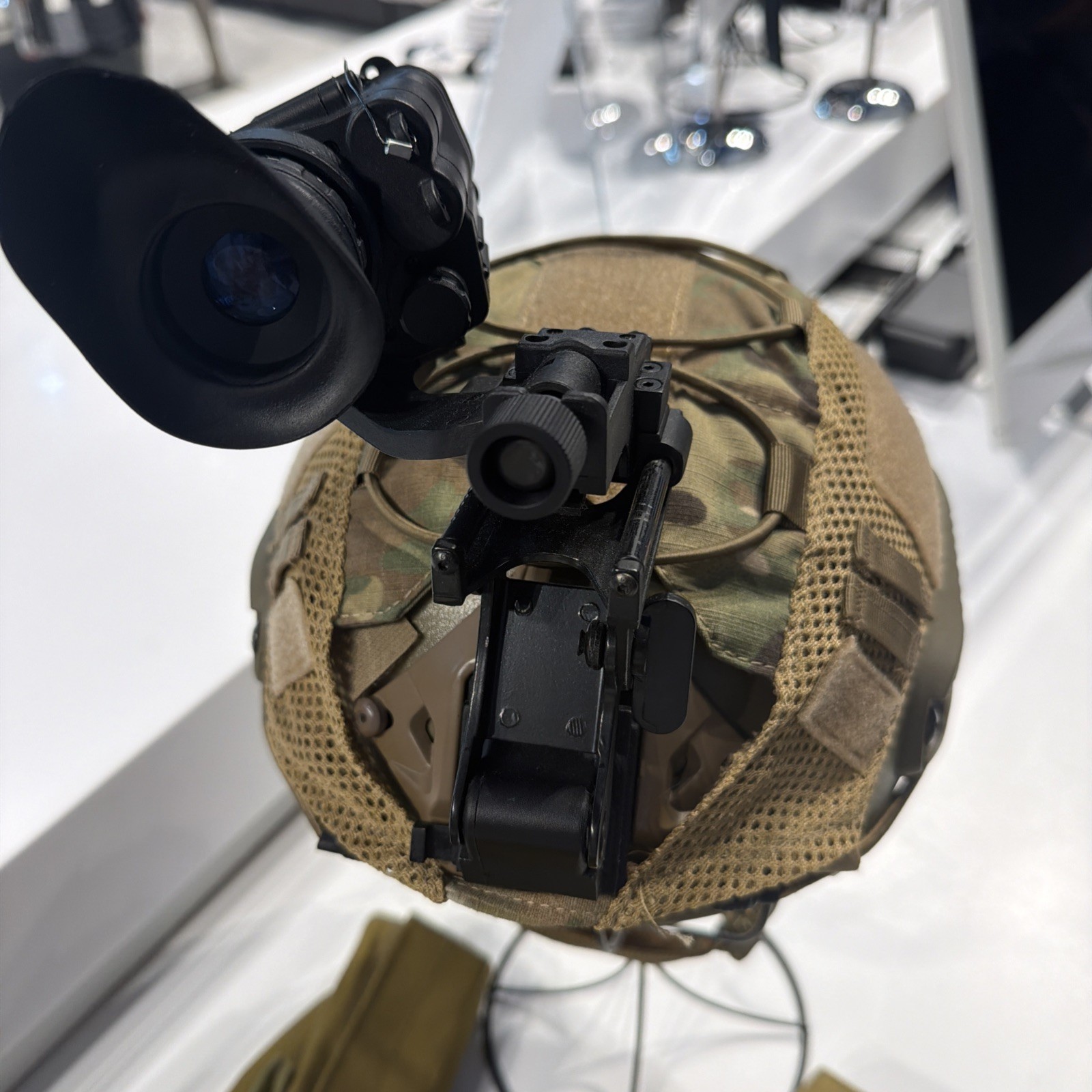 Goggles And Military Vest / Radio