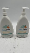 Baby Dove Sensitive Skin Care Hypoallergenic Lotion 20oz Fragrance Free Lot Of 2