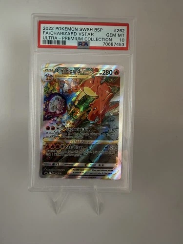 Charizard VSTAR SWSH262 SWSH: Sword & Shield Promo Cards Holo PSA 10