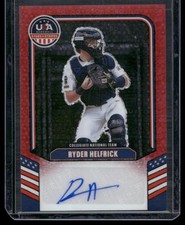 2026 Panini Stars & Stripes #CNT-RH Ryder Helfrick Disco Red Autograph # /25