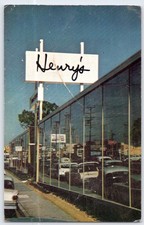 Vintage Henry's Store Plexiglas Sign Postcard Philadelphia PA PL-520