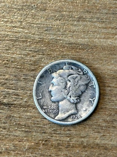 1928S Mercury Dime VF