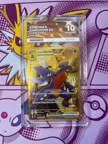 Cynthia's Garchomp ex graded ACE 10 for sale on eBay