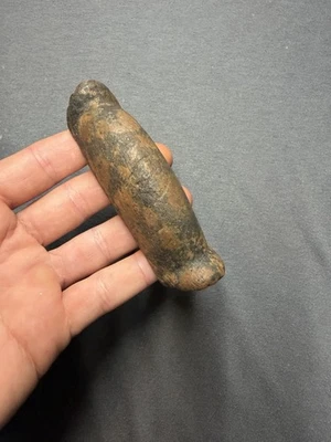 Indian Artifact Atlatl Bar Weight Native American Artifacts Arrowhead - Image 1 of 4