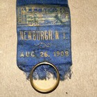 P.S. Railway  Newburg NY  Employee Outing Ribbon Badge Aug 26 1908 Pat Aug 1  99 — photo 4