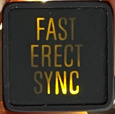 Ex RAF Aircraft Cockpit Light Indicator "Fast Erect Sync", M22885/90 [1R4C]