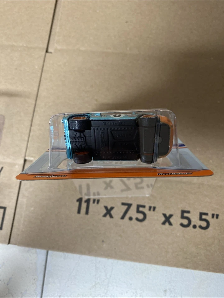 Hot Wheels RLC Gulf Racing Ford GT40 2888/4000 Real Riders Foto 4 de 4