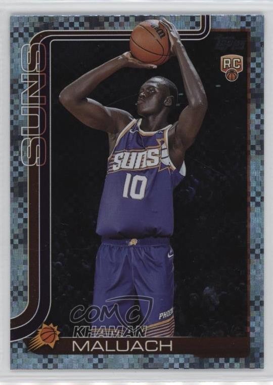 2025-26 Topps Victory Khaman Maluach #210 Rookie RC 4d5