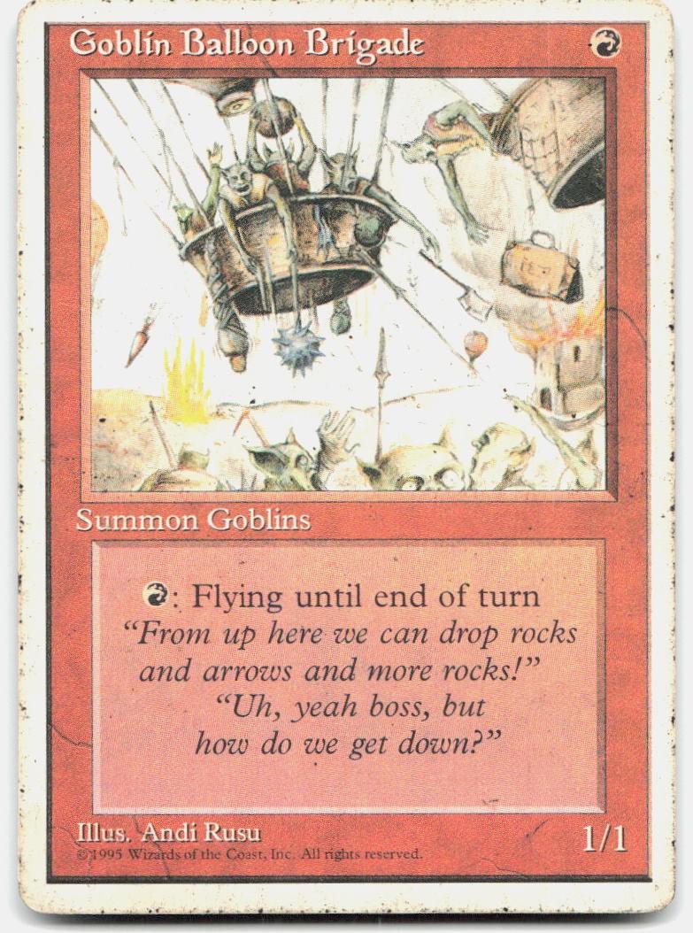 Goblin Balloon Brigade 11 Uncommon Anthologies Magic: The Gathering LP