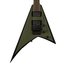 Jackson X Series Rhoads RRX24 - Matte Army Drab with Black Bevels