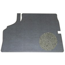 Trunk Mat Spare Tire Cover Herringbone Gray Black 1971-72 Chevelle Monte Carlo Trunk Mat Spare Tire Cover Herringbone Gray Black 1971-72 Chevelle Monte Carlo
