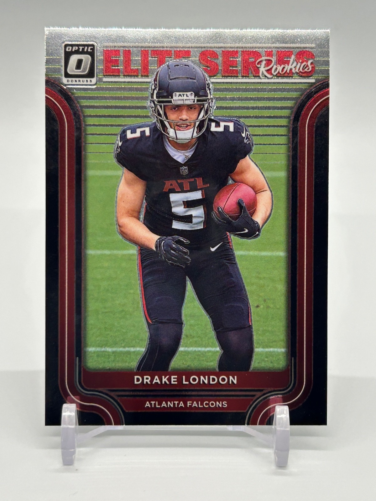 2022 Panini Donruss Optic Elite Series Rookies Drake London #ESR-5 (RC)