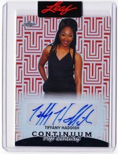 Tiffany Haddish 2023 Leaf Metal Pop Century Continuum Autograph Card # /49 Auto