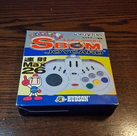 Sega Saturn SBOM Joy Card HC-735 Bomberman Controller UNUSED See Pics/Descriptio