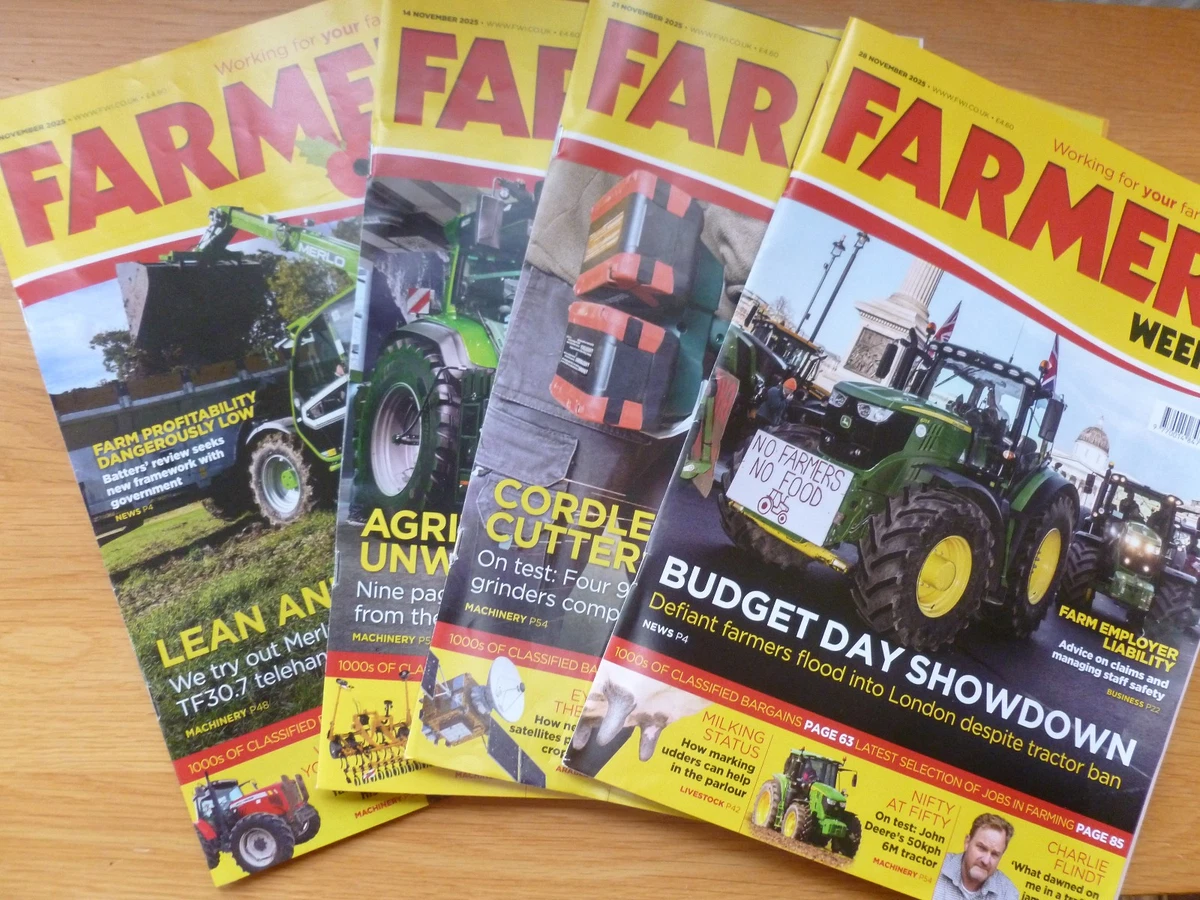 Farmers Weekly Magazine Equine Horses & Ponies Europe Tractor Poster Brochure A3 - Foto 7