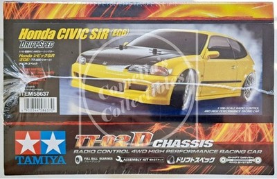 1/10RC Honda シビックSiR （EG6） （TT-02Dシャーシ） Tamiya RC 1/10 Honda Civic SiR (EG6) 4WD Drift Kit TT-02D Chassis
