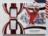 2025 Panini Flawless Dual Patches JAMES WOOD Nationals #DP-JW Ruby /20 🇺🇸