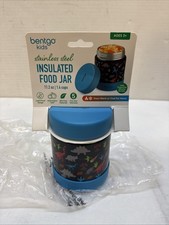 Kids Stainless Steel Food Jar - 11oz Leak-Proof Double Insulated Hot or Cold ...