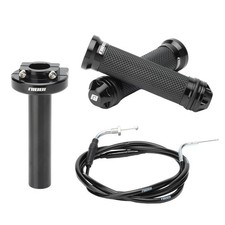nibbi Throttle Assembly Set, 7/8'' Grips 22mm Twist Throttle with Cable, Fit ...