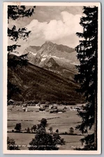 Hochkalter View Schönau Germany 1950s Landscape Real Photo Postcard