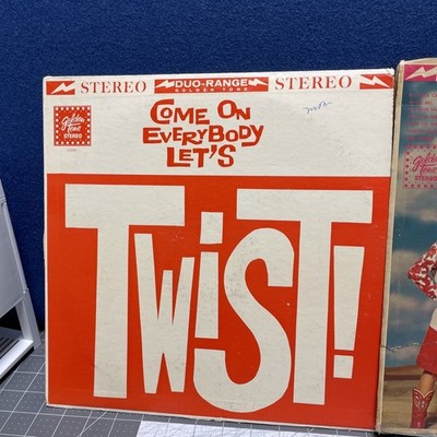COME ON EVERYBODY LET'S TWIST PARTY TWISTERS GOLDEN TONE LP