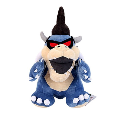 #ad New Sanei Super Mario Brothers Bros. Dark Bowser 11quot; Plush Toy Stuffed Animal $19.59